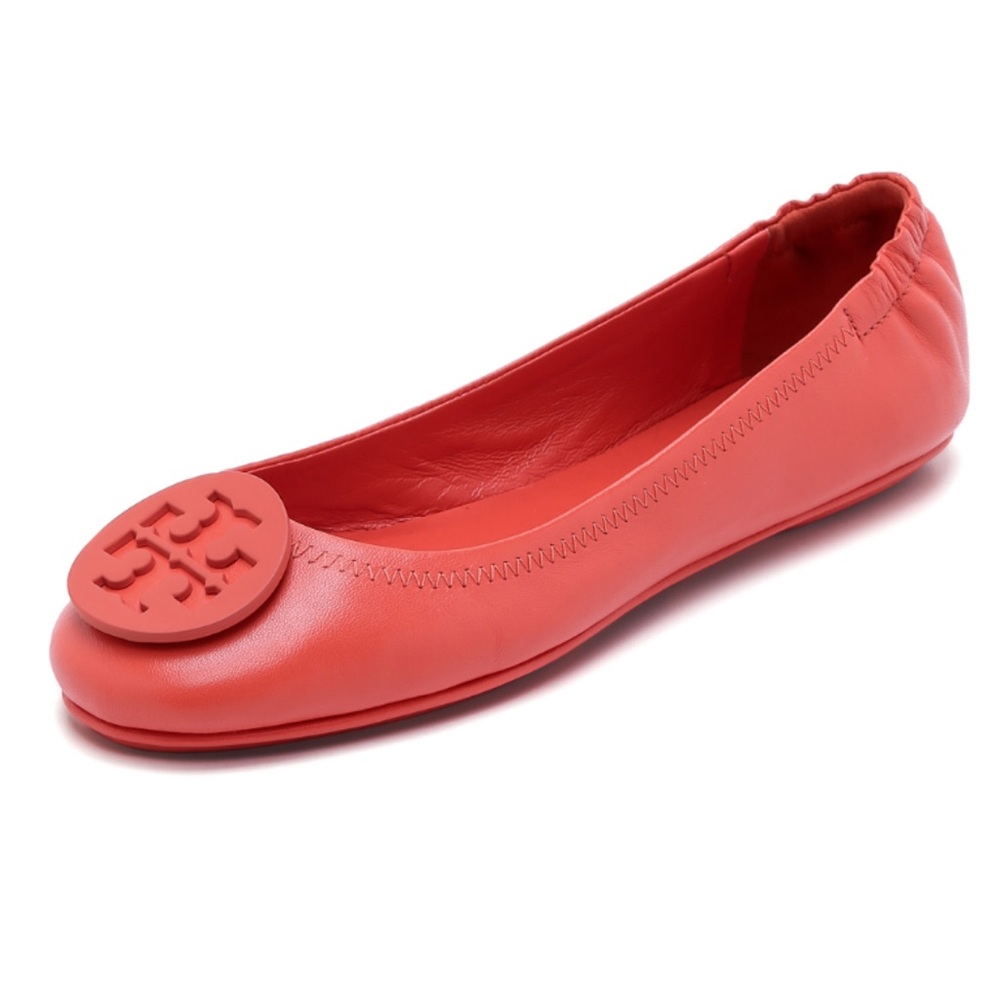 Tory Burch Vermillion Leather ballet flat Pink size 7 BRAND NEW